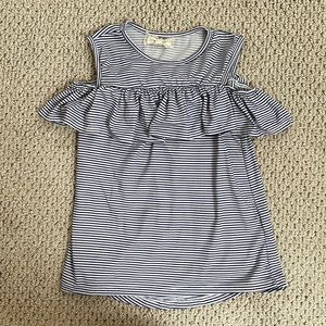 Girls tank, with ruffle accent, super cute. Size 10. Btween brand.